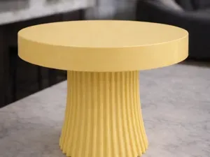 Modern Cake Stand – light yellow Edition