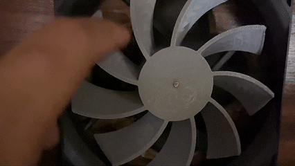 12cm 风扇叶片