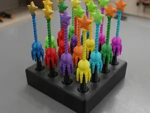 Expositor para Varinhas de Polvo Mágico Giratório