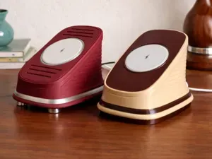 Mid-Century Modern Wireless Charging Phone Stand