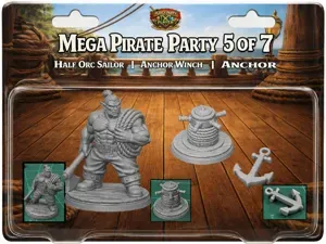 Half-Orc Sailor Anchor: Mega Pirate Party 5 of 7