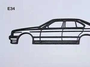 BMW E34 Silhouette