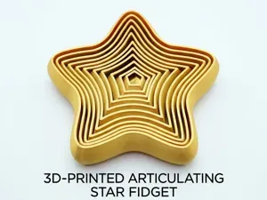 Five-pointed star fidget