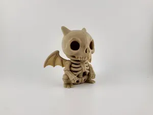 Charizard Skeleton – Stylized 3D Printed Dragon