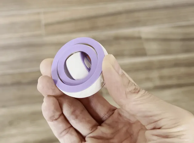 Hearts Gyro Fidget Spinner (Print in Place) — Фото 2 из 4