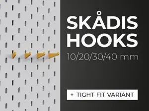 IKEA Skadis hooks
