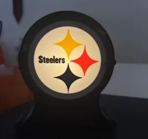 Image disk for tea lamp Pittsburgh Steelers