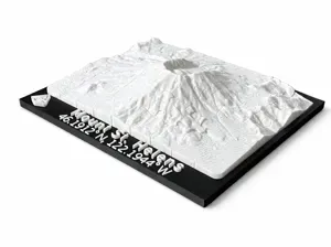 Mount St. Helens Topographic Puzzle