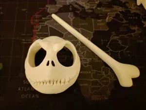 jack skellington hair accesorie