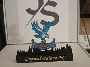 Crystal Palace FC with skyline of London
