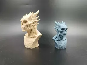 Demonic Undead Bust - Decor - Sculpture - Horror
