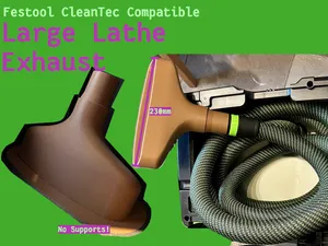 230mm Large Lathe Exhaust - Festool CleanTec