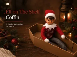 Elf on The Shelf Coffin