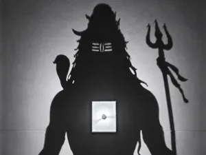 Lampara de sombra dios Shiva