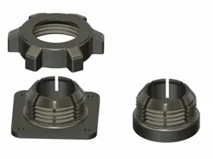 38mm ball (RAM 1.5" C size) compression nut&socket