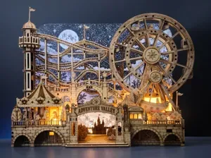Adventure Valley — Motorized Wooden Marble Run
