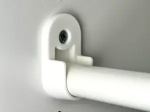Closet Rod Holder