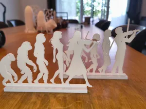 Human Evolution - Violinist edition