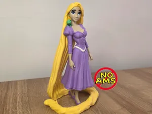 Rapunzel and Pascal