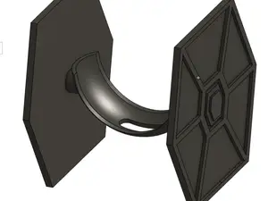 Tie Fighter Echo Dot Holder