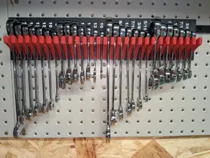 Modular Wall or Pegboard Mounted Wrench Holders