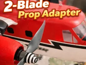 Avios Twin Otter 2-Blade Prop Adapter - Gemfan 9x6