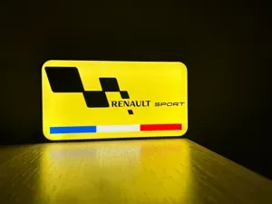 Renault Sport Lightbox led lamp f1
