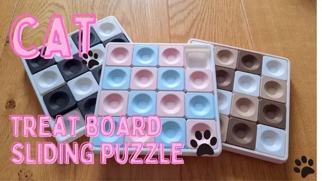 FNT Cat Puzzle Treat Board Sliding Puzzle — Image 2 of 17