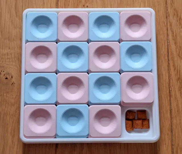 FNT Cat Puzzle Treat Board Sliding Puzzle — Image 3 of 17