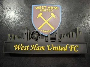 West ham United FC with skyline display!