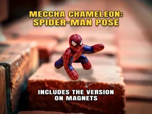 Meccha Chameleon: The Spider-Man Pose