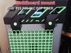 D3P Multiboard adapter for P1S P2S X1C