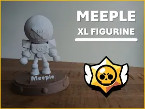 Meeple | XL Brawl Stars Figurine (NO AMS)