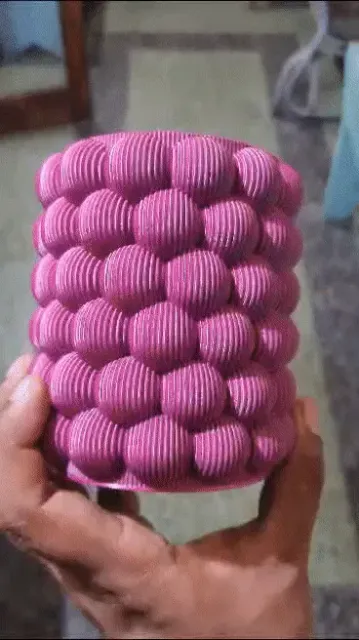 Bubble Vase/ Pencil Holder — Image 2 of 2