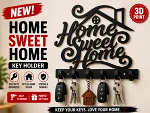 Home Sweet Home- Key Holder