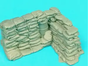 Diorama 1/35 Sandbag Walls