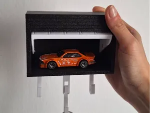 Mini Garage Key Holder 3 Keys