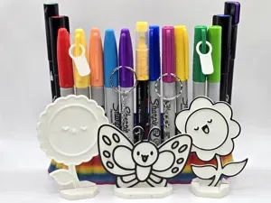 Cute Flower Butterfly Coloring