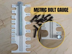 Metric Bolt Gauge