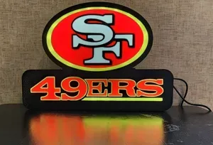 San Francisco 49ers LED Light Box (Updated)