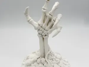 Skeleton Hand Rising from Grave | Halloween