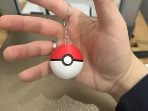 Pokeball Keychain (NO AMS)