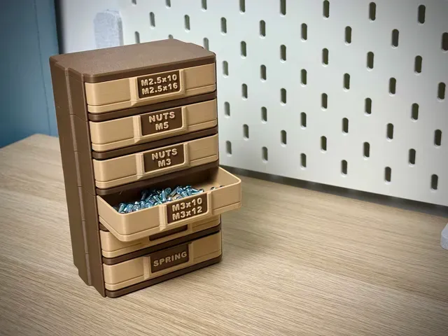 Modular Desk Drawer | Push-Push Lock | Skadis — Image 3 of 7