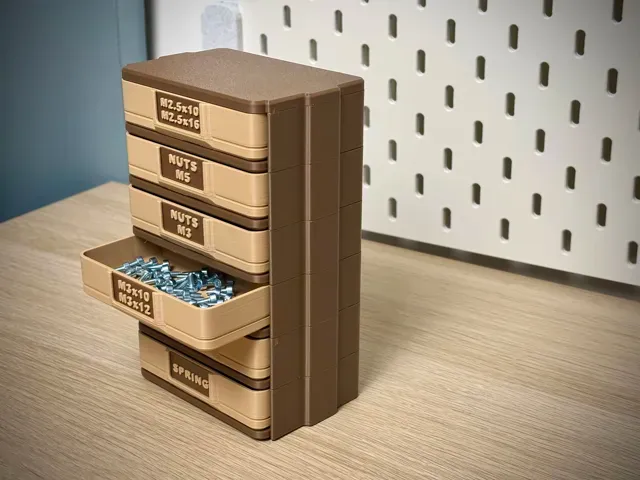 Modular Desk Drawer | Push-Push Lock | Skadis — Image 4 of 7