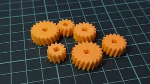 Helical gear set 12-32 teeth