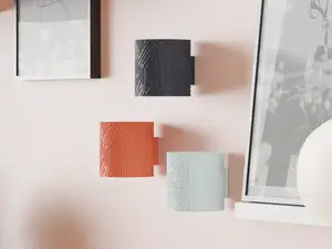 Wall Mounted Plant Pot.2 part design with drainage