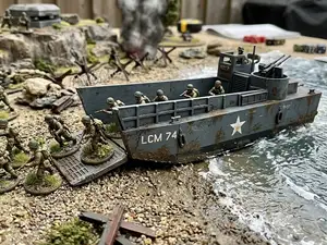 WW2 Tabletop Wargame Terrain - LCVP Higgins Boat