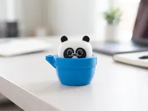 Panda Clicker Keyring – Clicky Fidget