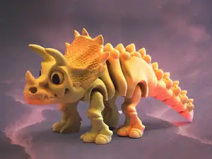 Flexi Skeleton Triceratops Dinosaur