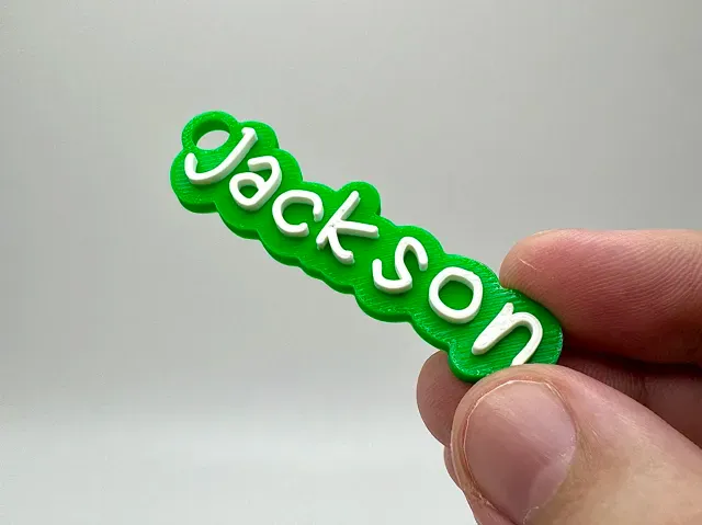 Kindergarten Style Font Custom keychain Generator — Фото 4 из 10